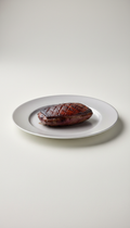 Charcoal Plum-Glazed Duck Breast